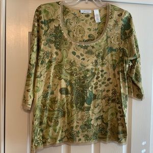 J H collectibles 2X blouse